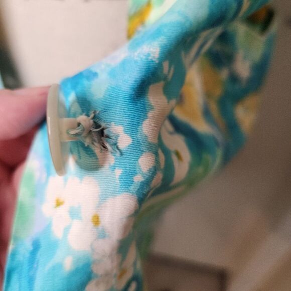 Vintage 50s floral day coat - Picture 12 of 12